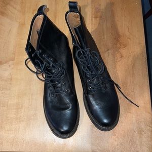 Frye Veronica combat boots